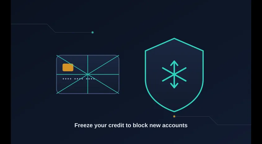 data breach and credit card freeze monitoring